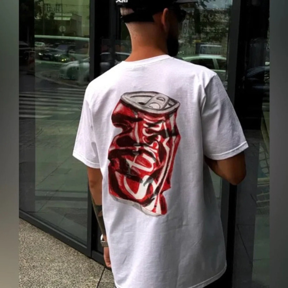 NWT Stussy Soda Can Tee Tshirt Men’s Size Medium